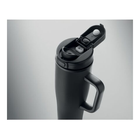 Doppelwandiger Becher 900ml schwarz