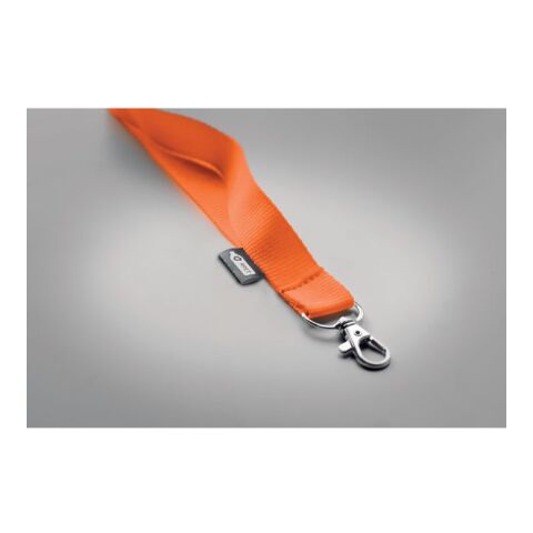 Lanyard RPET 20mm orange | ohne Werbeanbringung | Nicht verfügbar | Nicht verfügbar | Nicht verfügbar