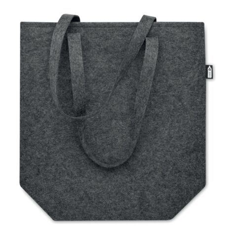 Shopping Tasche RPET-Filz dunkelgrau | ohne Werbeanbringung | Nicht verfügbar | Nicht verfügbar | Nicht verfügbar