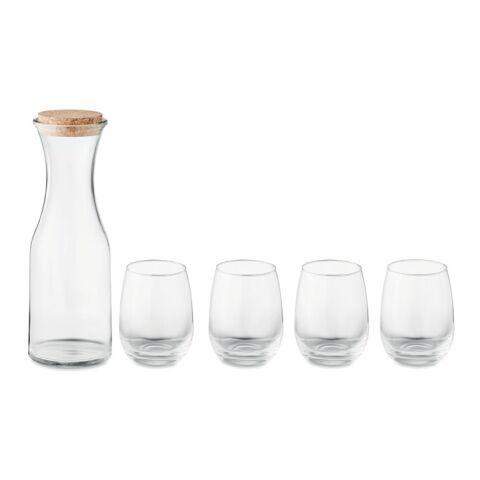 Set aus recyceltem Glas transparent | ohne Werbeanbringung | Nicht verfügbar | Nicht verfügbar