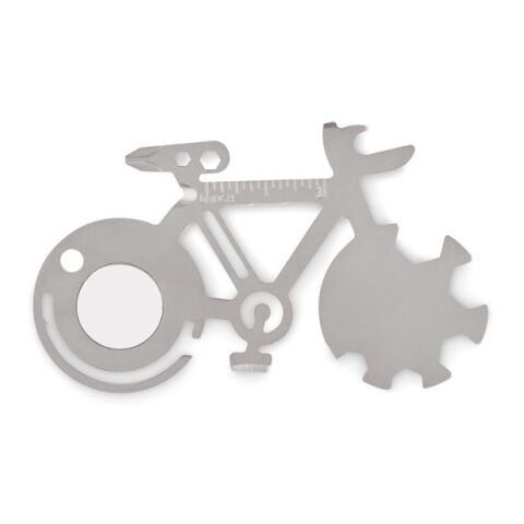 Multifunktionswerkzeug Fahrrad mattsilber | ohne Werbeanbringung | Nicht verfügbar | Nicht verfügbar | Nicht verfügbar