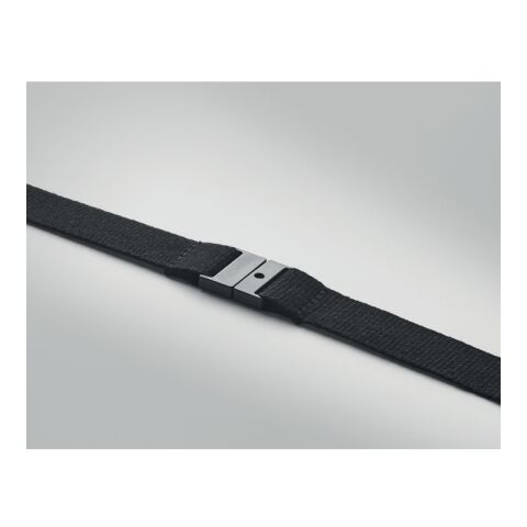 Lanyard Baumwolle 20mm schwarz | ohne Werbeanbringung | Nicht verfügbar | Nicht verfügbar | Nicht verfügbar