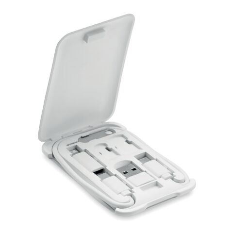 Multifunktionales Kabel-Set weiß | ohne Werbeanbringung | Nicht verfügbar | Nicht verfügbar