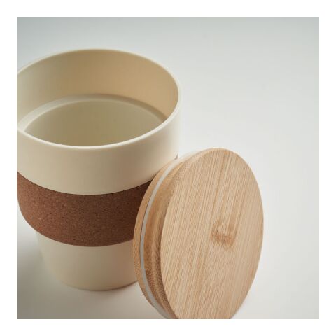 Becher recyceltes PP 300 ml beige | ohne Werbeanbringung | Nicht verfügbar | Nicht verfügbar | Nicht verfügbar