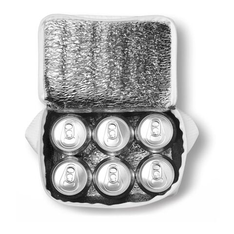 Kühltasche für Dosen 80 g/m² weiß | ohne Werbeanbringung | Nicht verfügbar | Nicht verfügbar | Nicht verfügbar