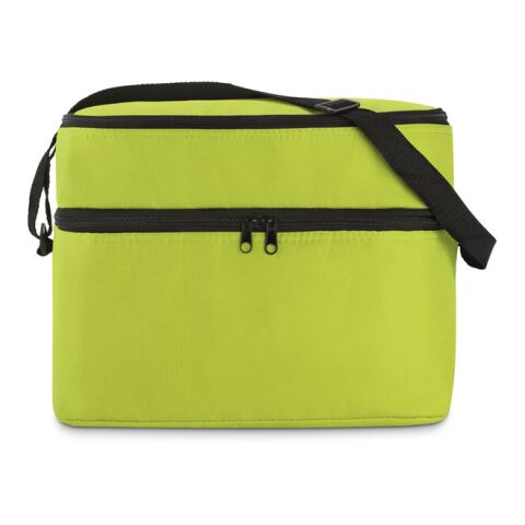Kühltasche mit 2 Reißverschlussfächern limette | ohne Werbeanbringung | Nicht verfügbar | Nicht verfügbar | Nicht verfügbar