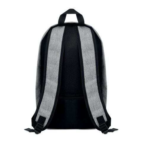 Diebstahlsicherer Rucksack 600D Polyester grau | ohne Werbeanbringung | Nicht verfügbar | Nicht verfügbar | Nicht verfügbar