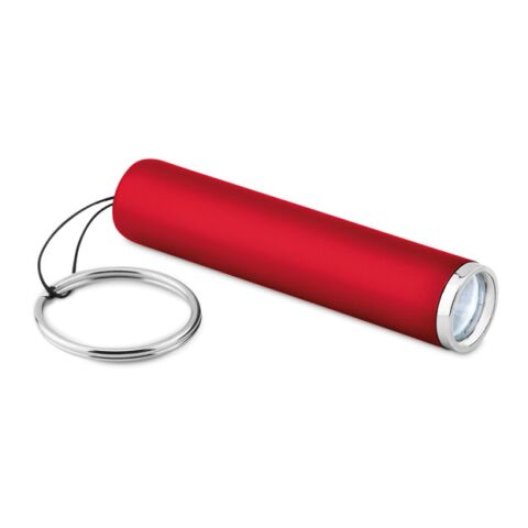 LED Taschenlampe mit Schlüsselring rot | ohne Werbeanbringung | Nicht verfügbar | Nicht verfügbar