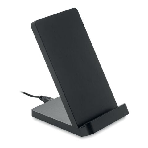 Induktive Ladestation Bambus wire &amp; stand schwarz | ohne Werbeanbringung | Nicht verfügbar | Nicht verfügbar