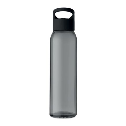 Trinkflasche Glas 470 ml schwarz | ohne Werbeanbringung | Nicht verfügbar | Nicht verfügbar | Nicht verfügbar