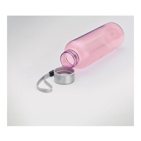 RPET Flasche 500ml transparent pink | ohne Werbeanbringung | Nicht verfügbar | Nicht verfügbar | Nicht verfügbar