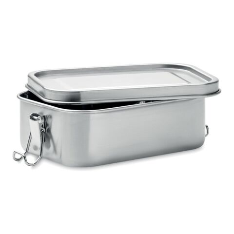 Lunchbox &#039;Chan&#039; aus Edelstahl 750ml mattsilber | ohne Werbeanbringung | Nicht verfügbar | Nicht verfügbar | Nicht verfügbar