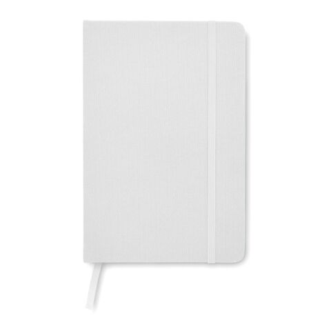 DIN A5 Notizbuch 600D RPET weiß | ohne Werbeanbringung | Nicht verfügbar | Nicht verfügbar | Nicht verfügbar