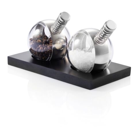 Planet Salz &amp; Pfeffer Set schwarz | ohne Werbeanbringung | Nicht verfügbar | Nicht verfügbar | Nicht verfügbar