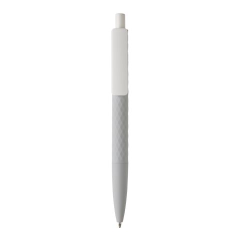 X3-Stift mit Smooth-Touch grau-weiß | ohne Werbeanbringung | Nicht verfügbar | Nicht verfügbar