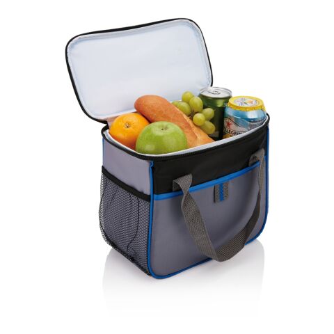 Basic Kühltasche blau-grau | ohne Werbeanbringung | Nicht verfügbar | Nicht verfügbar | Nicht verfügbar