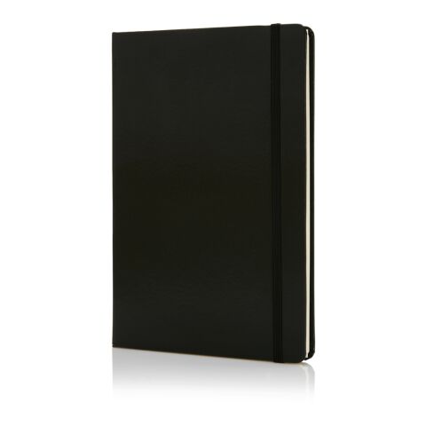 Deluxe Hardcover A5 Notizbuch schwarz | ohne Werbeanbringung | Nicht verfügbar | Nicht verfügbar