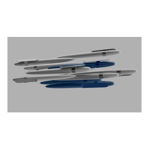 Prodir DS5 Drehkugelschreiber Soft Touch mit Metallclip marineblau-marineblau | Blau | ohne Werbeanbringung | S61 Sideral Blue