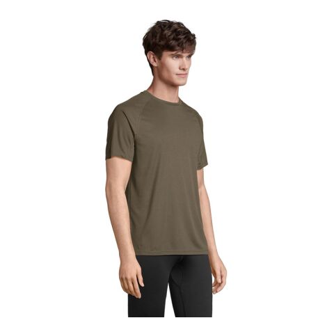 VORTEX RAGLAN T-SHIRT army | XS | ohne Werbeanbringung | Nicht verfügbar | Nicht verfügbar | Nicht verfügbar