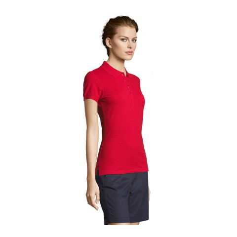PEOPLE DAMEN POLO 210g rot | S | ohne Werbeanbringung | Nicht verfügbar | Nicht verfügbar | Nicht verfügbar