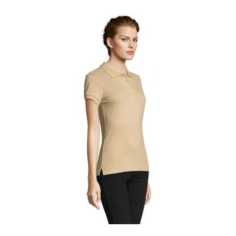 PEOPLE DAMEN POLO 210g sand | XXL | ohne Werbeanbringung | Nicht verfügbar | Nicht verfügbar | Nicht verfügbar
