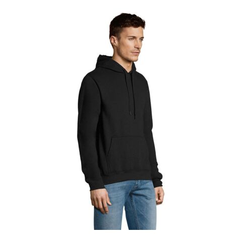 SLAM Unisex Hoodie schwarz | XS | 1-farbiger Siebdruck | Vorderseite Brust | 100 mm x 100 mm | Nicht verfügbar