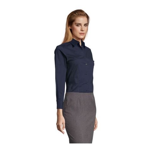 EDEN STRETCH WOMEN SHIRT Dark Blue | Nicht verfügbar | ohne Werbeanbringung | Nicht verfügbar | Nicht verfügbar | Nicht verfügbar