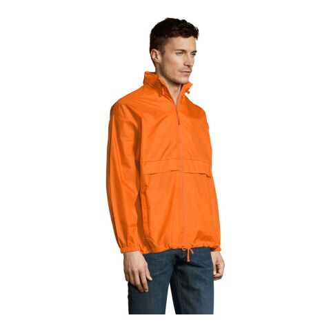 SURF Unisex Windbreaker orange | S | ohne Werbeanbringung | Nicht verfügbar | Nicht verfügbar