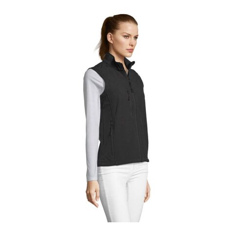 Rallye Damen-Softshelljacke schwarz | XXL