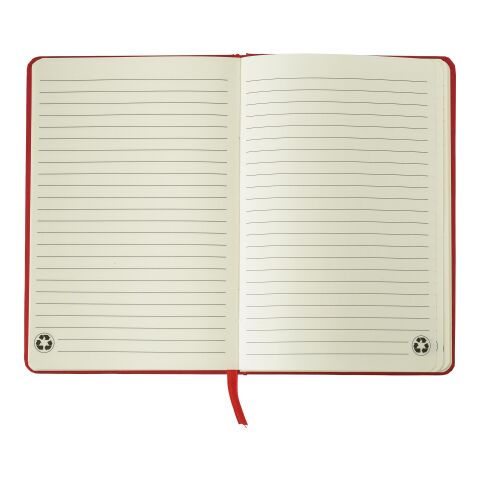 Notizbuch aus recyceltem Karton (A5) Evangeline Schwarz | ohne Werbeanbringung | Nicht verfügbar | Nicht verfügbar