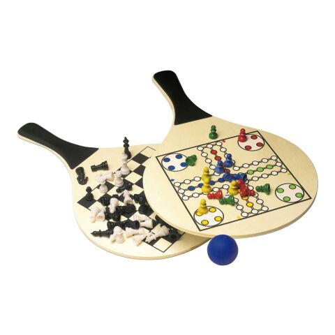 Strandspiel &#039;Lido&#039; aus Holz Schwarz | ohne Werbeanbringung | Nicht verfügbar | Nicht verfügbar