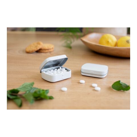 Pfefferminzbonbons  &#039;Travel&#039; Weiß | ohne Werbeanbringung | Nicht verfügbar | Nicht verfügbar