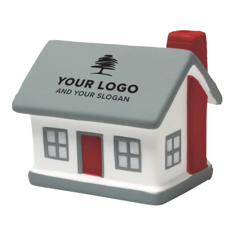 Anti-Stress-Haus &#039;Home&#039; aus PU Schaum bunt | ohne Werbeanbringung | Nicht verfügbar | Nicht verfügbar