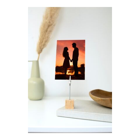 Klammerhalter aus Holz Malia Braun | ohne Werbeanbringung | Nicht verfügbar | Nicht verfügbar