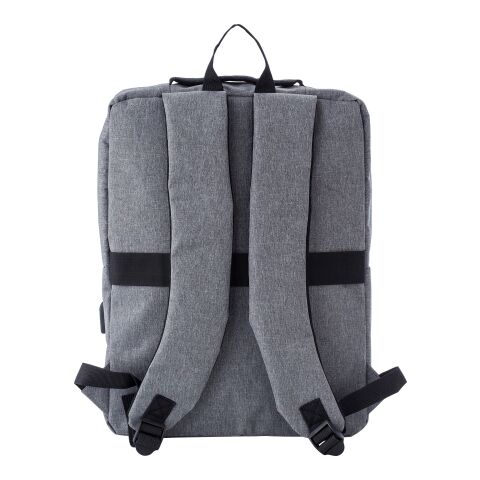 Polyester (600D) Rucksack Carlito Schwarz | ohne Werbeanbringung | Nicht verfügbar | Nicht verfügbar