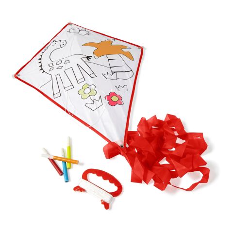 Drache &#039;Paint it&#039; aus Polyester Rot | ohne Werbeanbringung | Nicht verfügbar | Nicht verfügbar