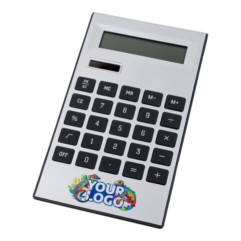 Tischrechner &#039;Highline&#039; aus ABS-Kunststoff Schwarz | ohne Werbeanbringung | Nicht verfügbar | Nicht verfügbar