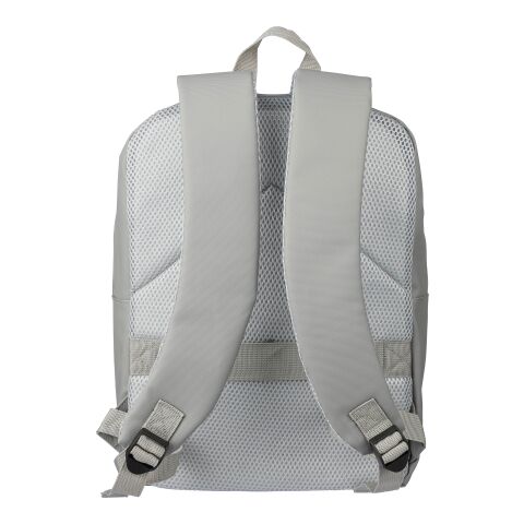 PU 15 Zoll Laptop-Rucksack Felicia Grau | ohne Werbeanbringung | Nicht verfügbar | Nicht verfügbar
