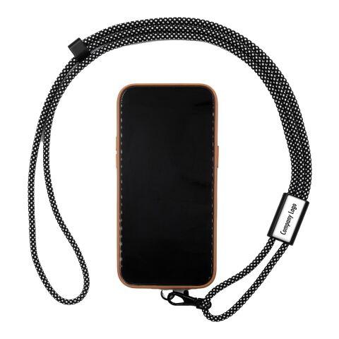 BrandCharger Lanyard Öko-Schlüsselband grau | ohne Werbeanbringung | Nicht verfügbar | Nicht verfügbar