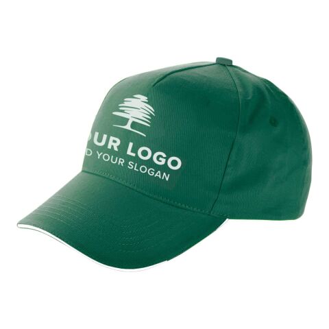 Baseball-Cap 'Dallas' aus Baumwolle Weiß | ohne Werbeanbringung | Nicht verfügbar | Nicht verfügbar