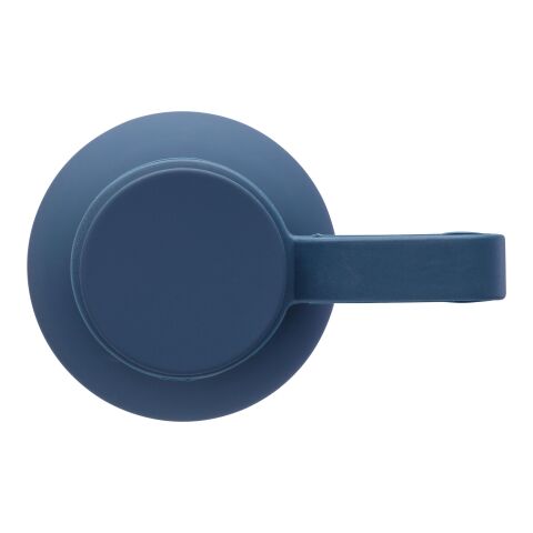 Doppelwandige Trinkflasche aus recyceltem Edelstahl (500 ml) Sena Blau | ohne Werbeanbringung | Nicht verfügbar | Nicht verfügbar