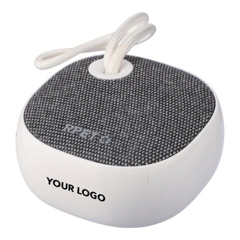 Recycelter ABS-Lautsprecher Mireya Weiß | ohne Werbeanbringung | Nicht verfügbar | Nicht verfügbar