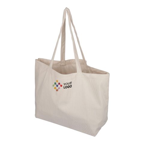 Cord-Tragetasche Tino beige | ohne Werbeanbringung | Nicht verfügbar | Nicht verfügbar