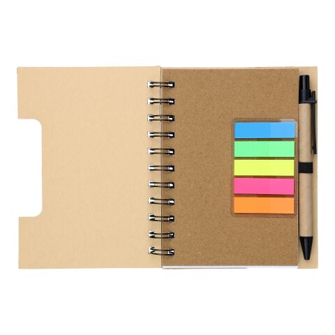 Ringbuch mit Kugelschreiber Niall Braun | ohne Werbeanbringung | Nicht verfügbar | Nicht verfügbar