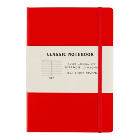 Notizbuch 'Biarritz' aus Karton (ca. DIN A5 Format) Blau | ohne Werbeanbringung | Nicht verfügbar | Nicht verfügbar