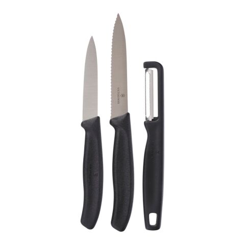 Victorinox Küchenset Swiss Classic | 3-teilig Schwarz