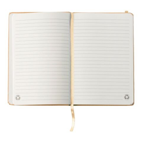 Notizbuch Gianni | Recycelt | A5 | Liniert beige