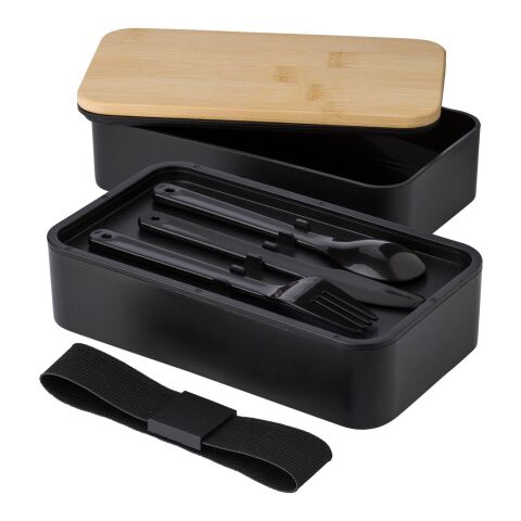 Doppellagige PP-Lunchbox Maxton Weiß