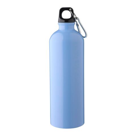 Recycelte einwandige Edelstahlflasche (750 ml) Emeric Rot