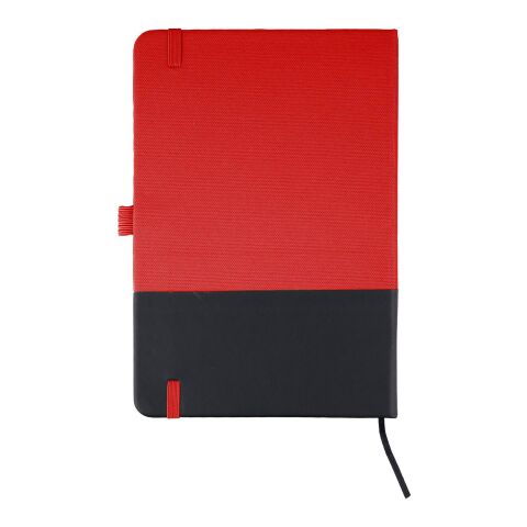 rPET-Polyester-Notizbuch A5 Yuna Rot